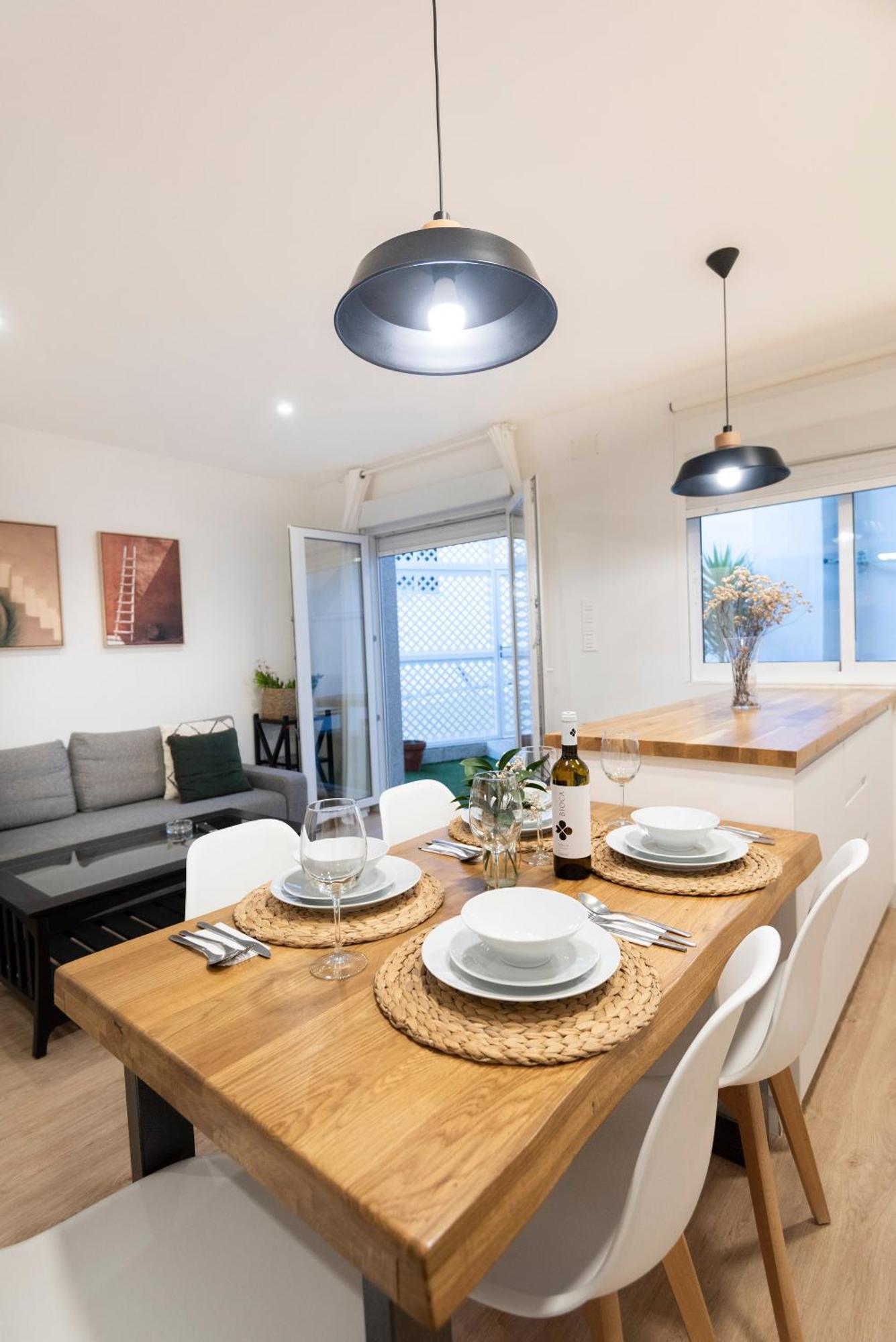 Apartamento A 140 M Playa Canelinas- 2 Habit. 4-6 Pax Sanxenxo Kültér fotó