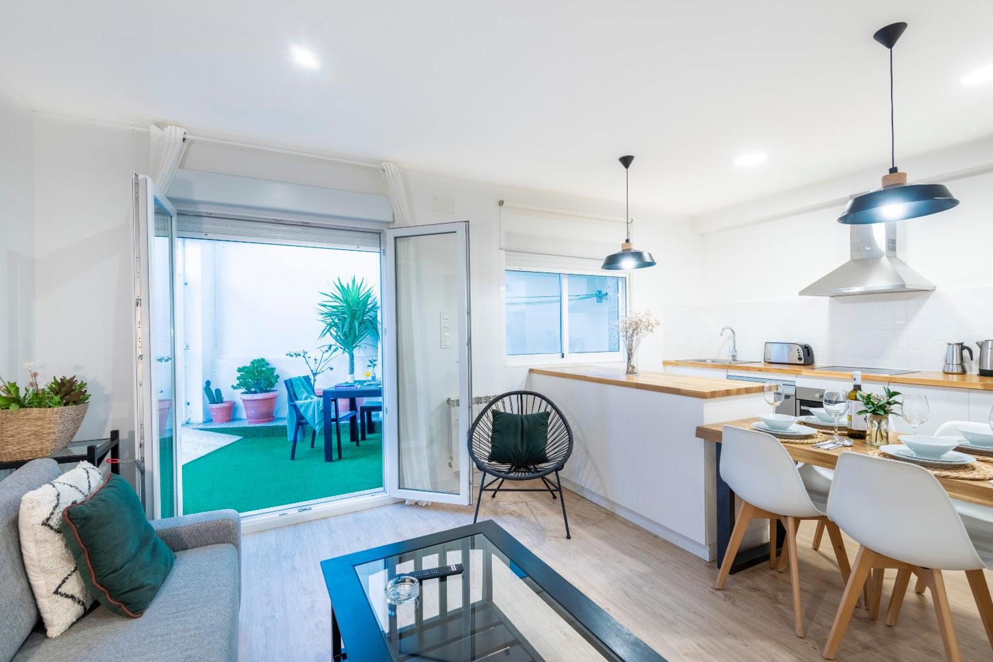 Apartamento A 140 M Playa Canelinas- 2 Habit. 4-6 Pax Sanxenxo Kültér fotó