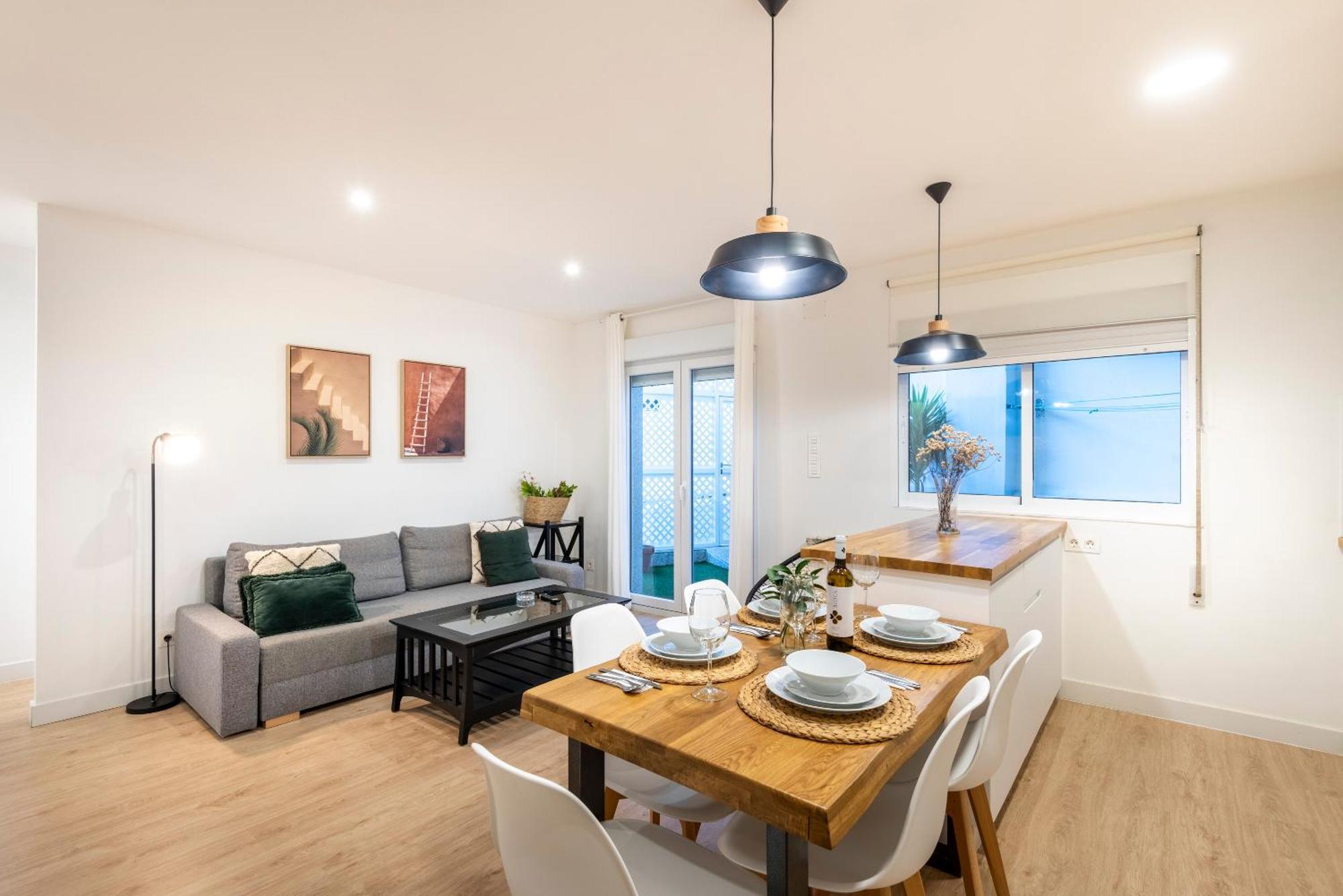 Apartamento A 140 M Playa Canelinas- 2 Habit. 4-6 Pax Sanxenxo Kültér fotó