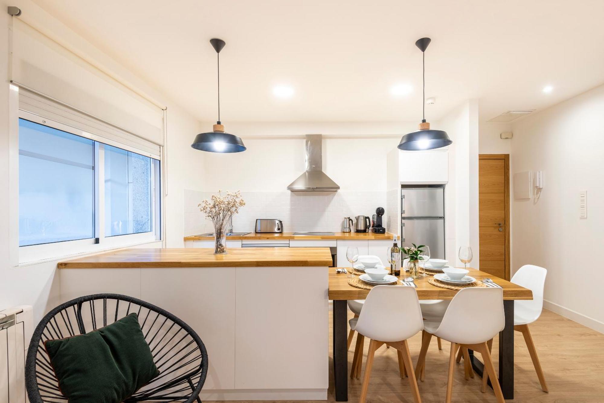 Apartamento A 140 M Playa Canelinas- 2 Habit. 4-6 Pax Sanxenxo Kültér fotó