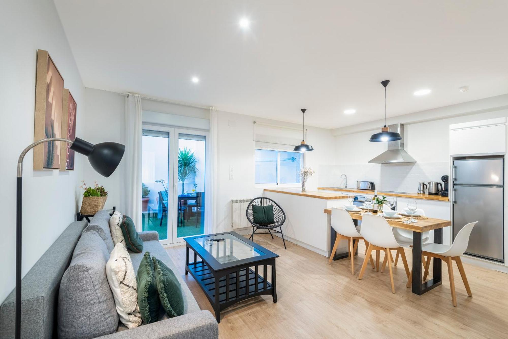 Apartamento A 140 M Playa Canelinas- 2 Habit. 4-6 Pax Sanxenxo Kültér fotó