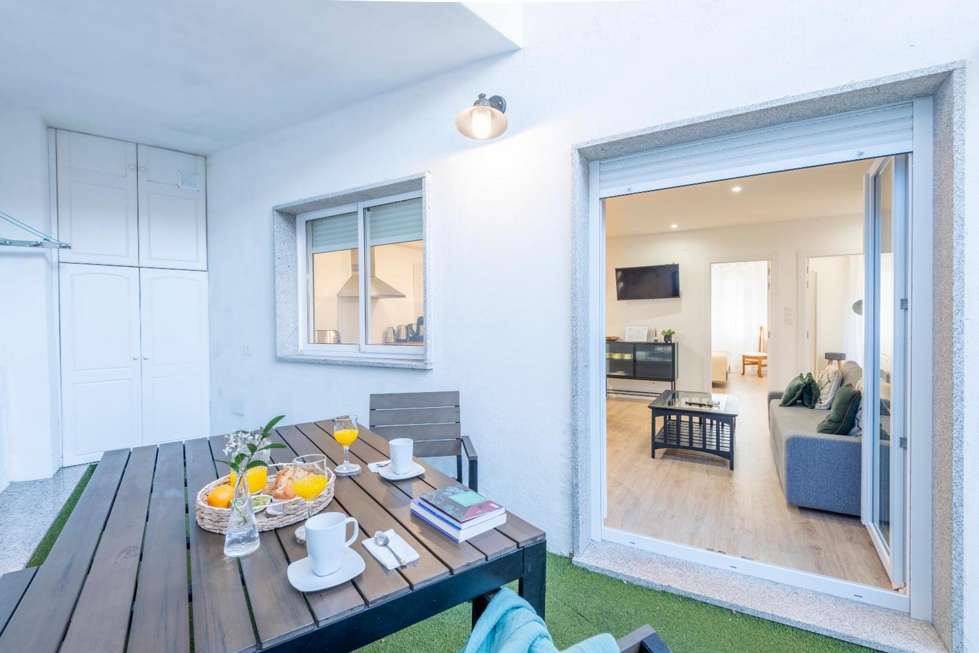 Apartamento A 140 M Playa Canelinas- 2 Habit. 4-6 Pax Sanxenxo Kültér fotó